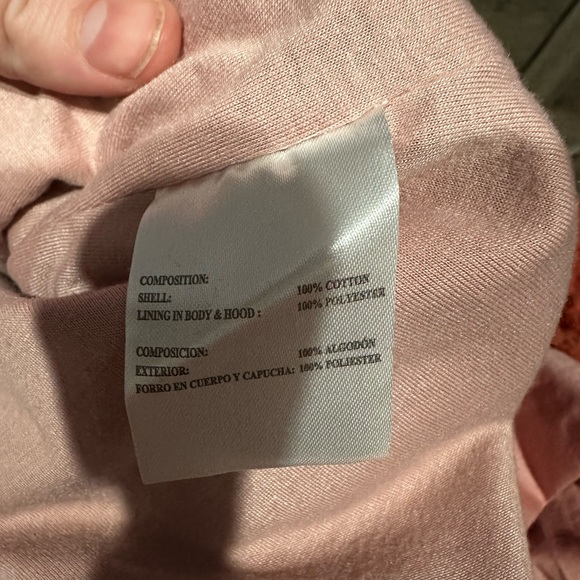 Light Pink Lightweight Jacket - Picture 5 of 5